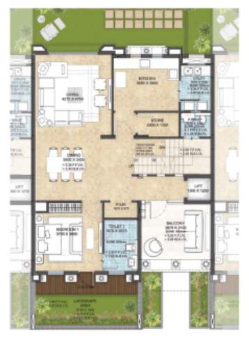  valencia county east Floor Plan Ground Floor Plan