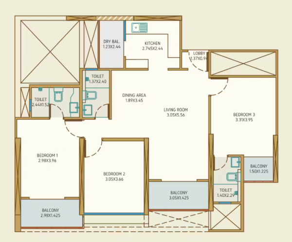  the-collection-w1 Floor Plan Floor Plan