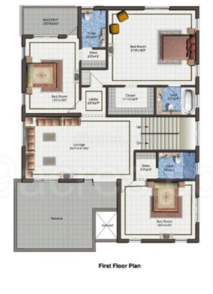 ceo enclave Floor Plan First Floor Plan