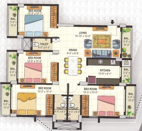 Floor Plan shakti shine Floor Plan Floor Plan