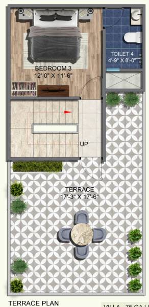 Terrace Floor Plan city-site-villa Floor Plan Terrace Floor Plan