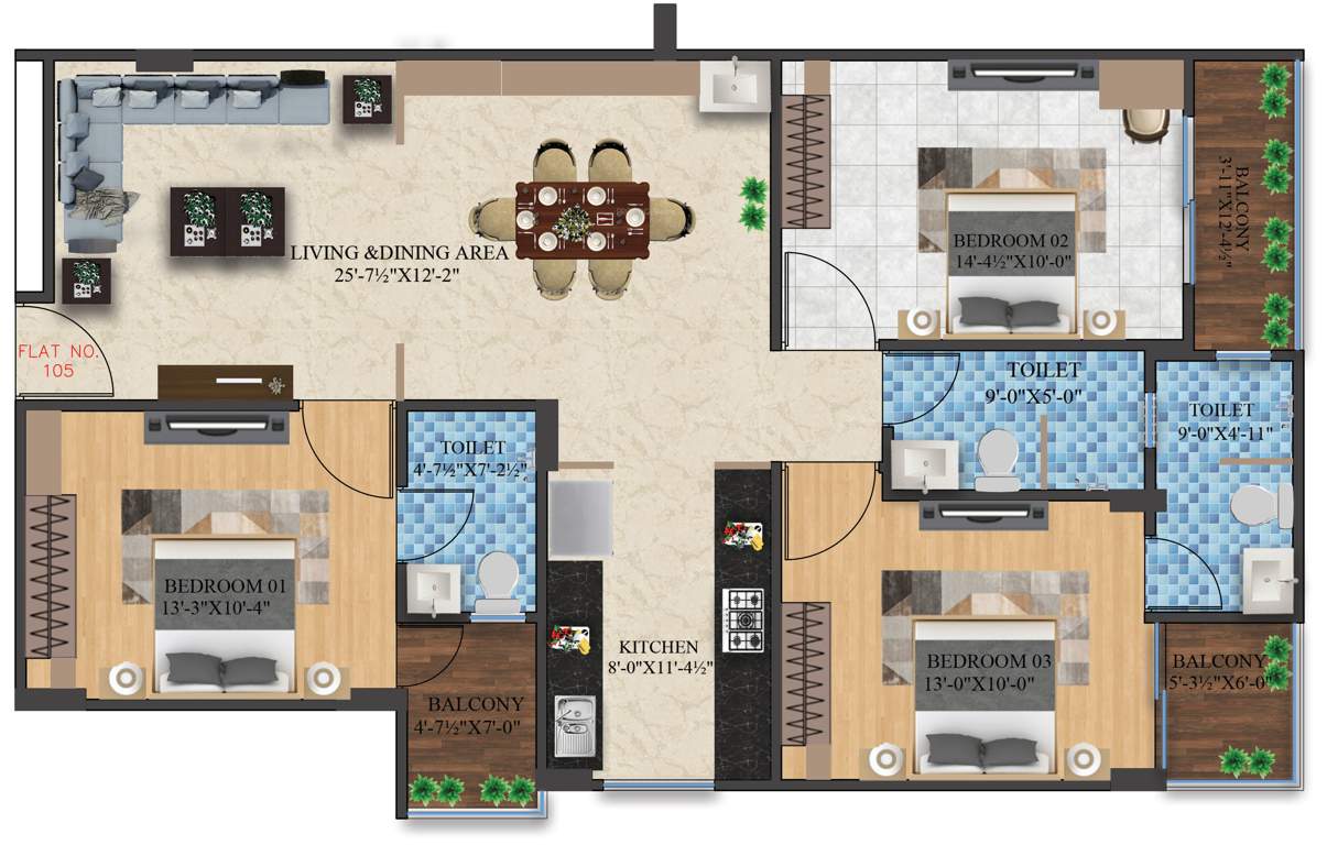  the urban crest Floor Plan Floor Plan