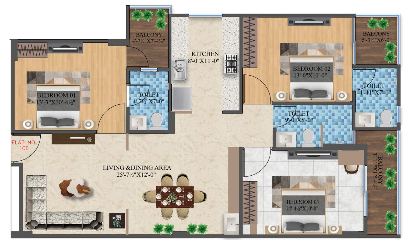  the urban crest Floor Plan Floor Plan