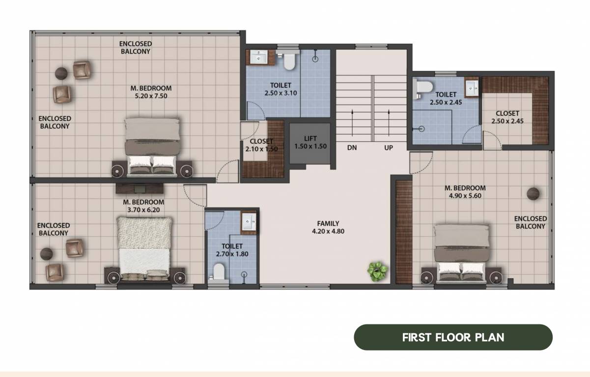 First Floor Plan radiant Floor Plan First Floor Plan