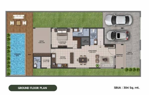  radiant Floor Plan Ground Floor Plan