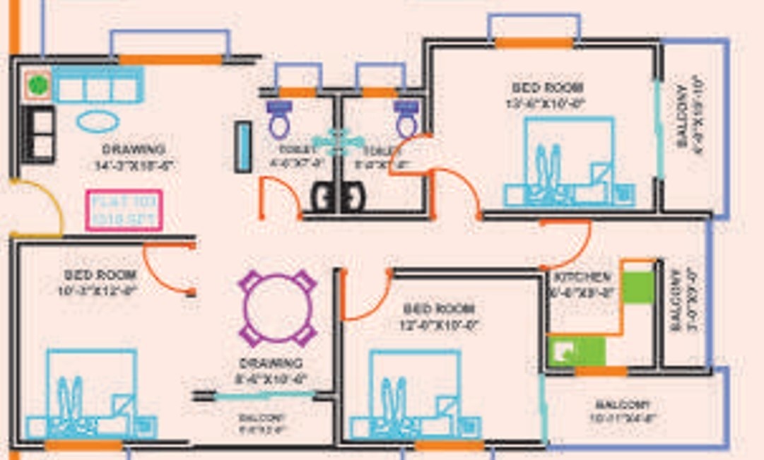Floor Plan rajeshwar enclave Floor Plan Floor Plan
