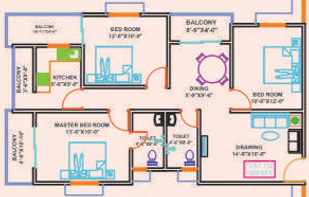 Floor Plan rajeshwar enclave Floor Plan Floor Plan