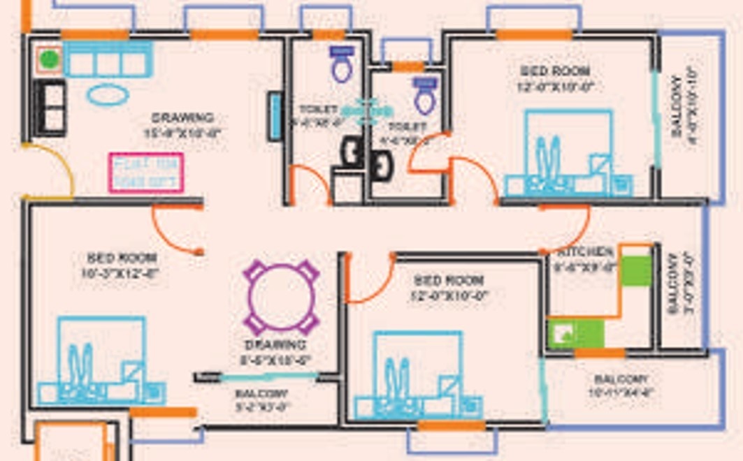Floor Plan rajeshwar enclave Floor Plan Floor Plan