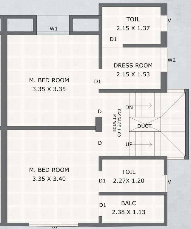  balaji villa Floor Plan First Floor Plan