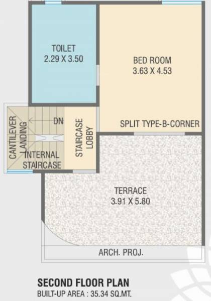  shilp-exotica Floor Plan Second Floor Plan