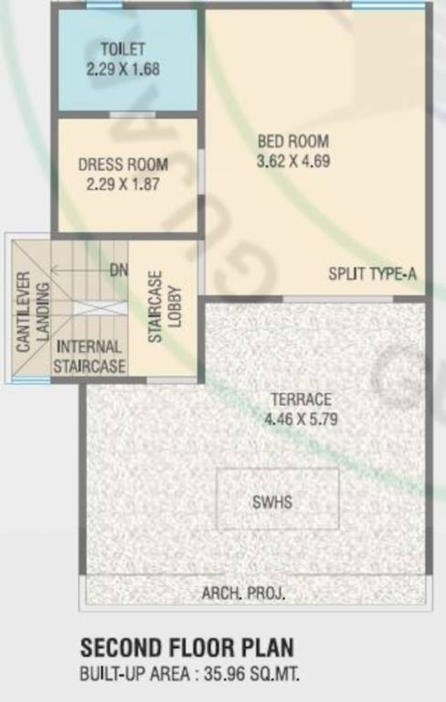 Second Floor Plan shilp exotica Floor Plan Second Floor Plan