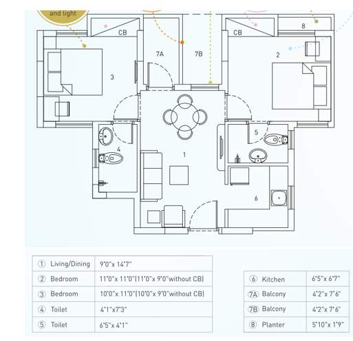  solaris city serampore  Floor Plan Floor Plan