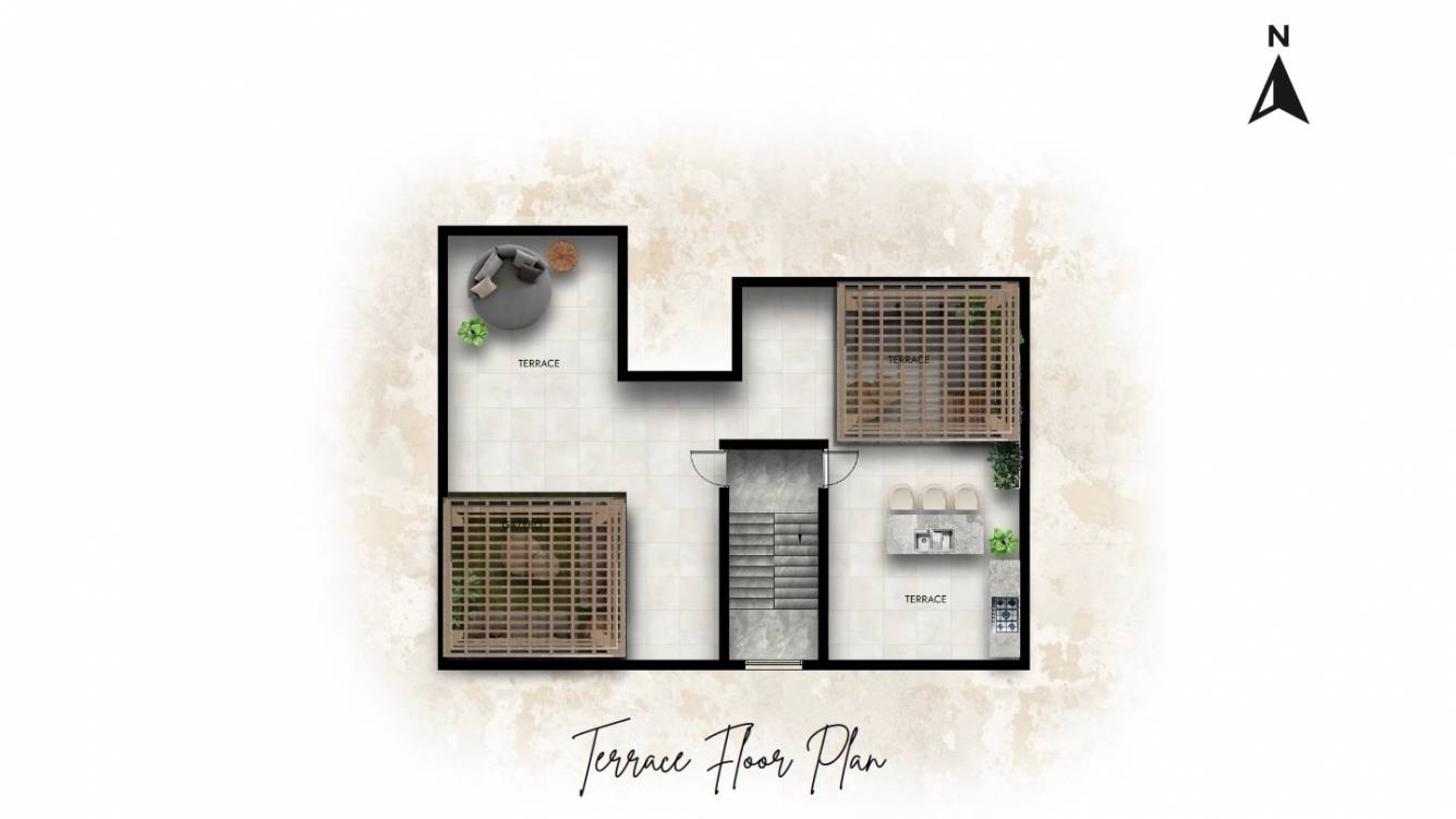 Terrace Floor Plan palm shore drive villas Floor Plan Terrace Floor Plan