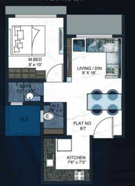  sarvoday-marvel Floor Plan Floor Plan