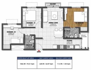 Floor Plan  dioro-and-beryl-at-brigade-el-dorado Floor Plan Floor Plan