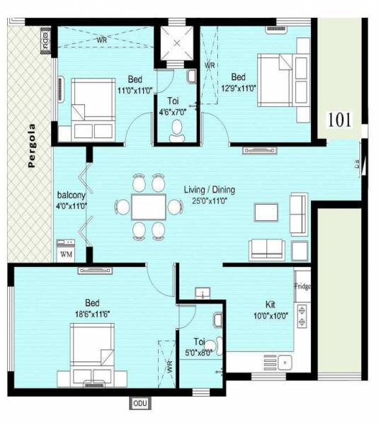  whitefield-mudra-phase-b Floor Plan Floor Plan