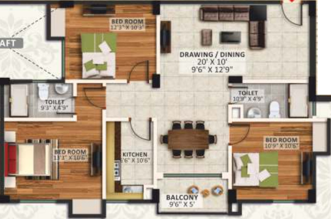 Floor Plan mayfair greens 2 Floor Plan Floor Plan