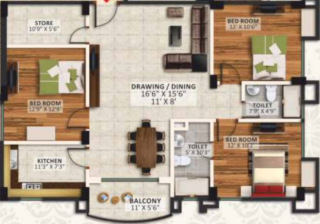Floor Plan mayfair greens 2 Floor Plan Floor Plan