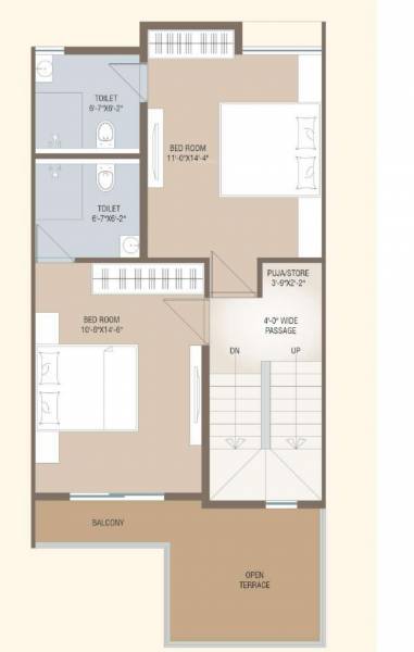  aatmiya-grandvilla-10 Floor Plan First Floor Plan