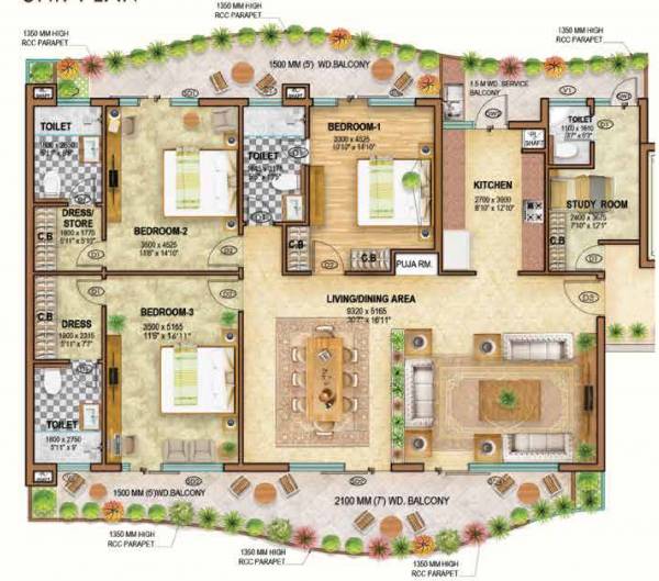  aspire-silicon-city Floor Plan Floor Plan
