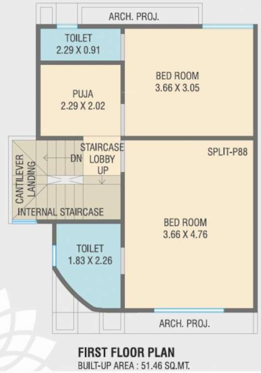  shilp exotica Floor Plan First Floor Plan