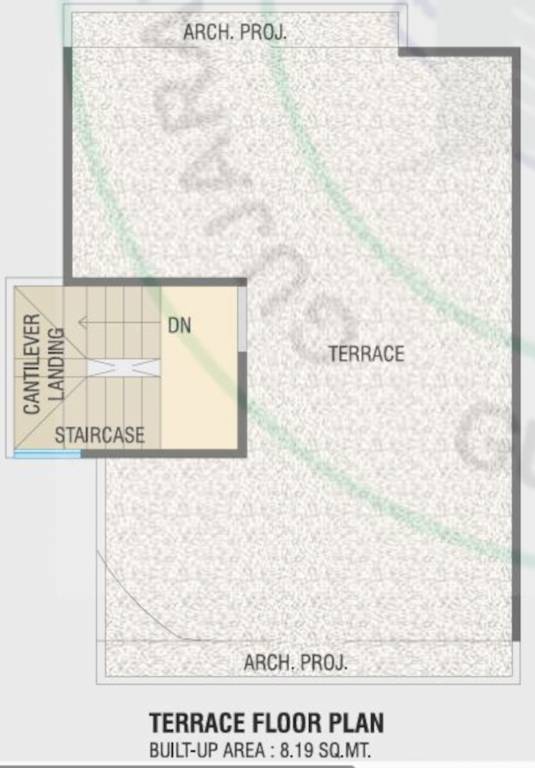 Terrace Floor Plan shilp exotica Floor Plan Terrace Floor Plan