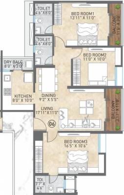  one-aretha Floor Plan Floor Plan