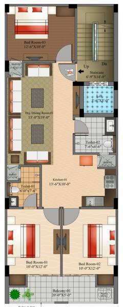  the-white-residency Floor Plan Floor Plan