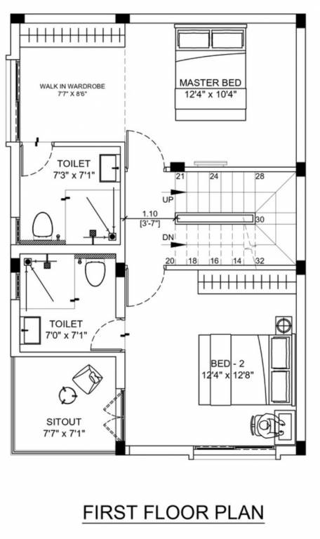 First Floor Plan santa clara Floor Plan First Floor Plan