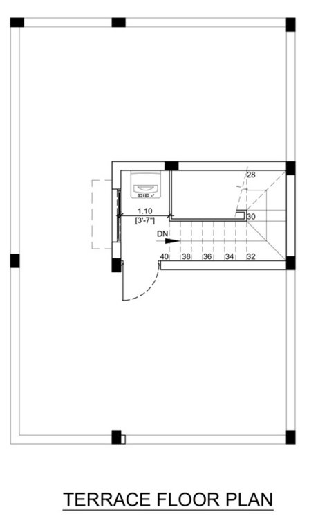  santa clara Floor Plan Terrace Floor Plan