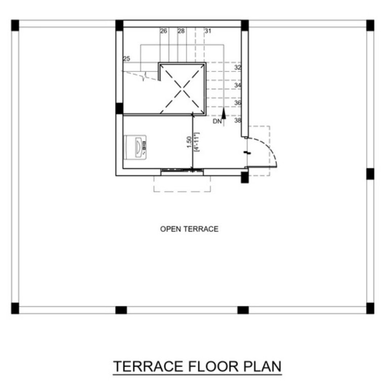  santa clara Floor Plan Terrace Floor Plan