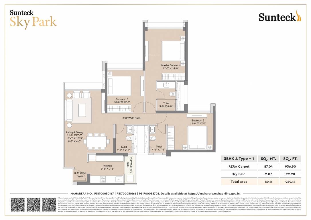 Floor Plan sunteck sky park Floor Plan Floor Plan