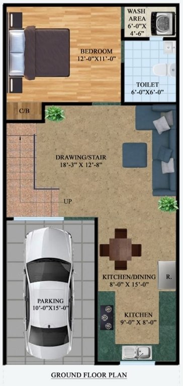 greno green residency Floor Plan Ground Floor Plan