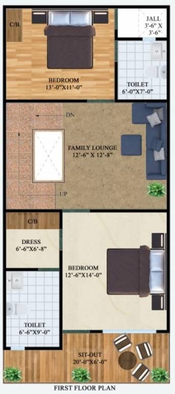 First Floor Plan greno green residency Floor Plan First Floor Plan