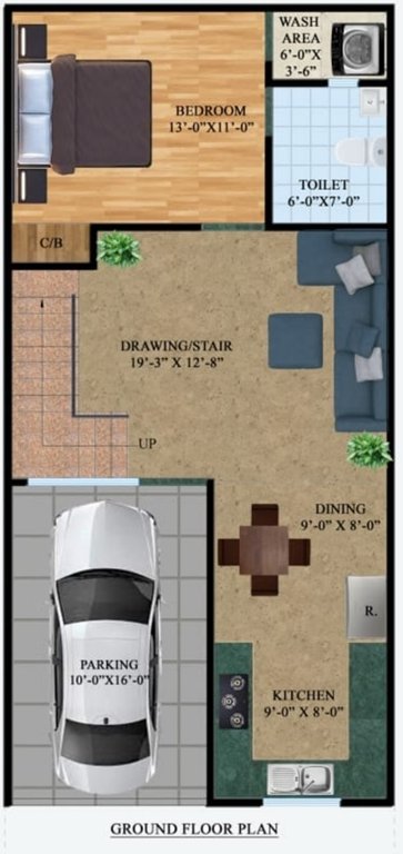 greno green residency Floor Plan Ground Floor Plan