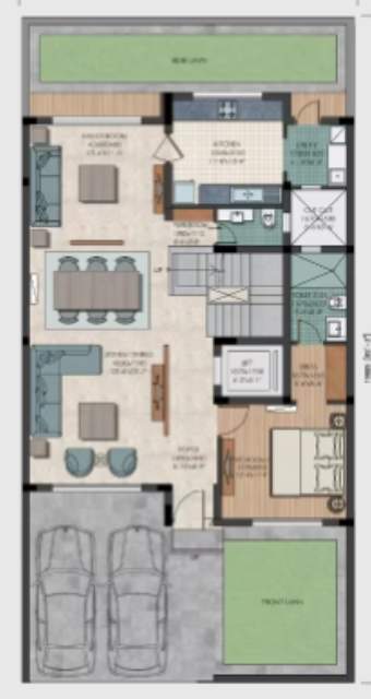  pintail park city Floor Plan Ground Floor Plan