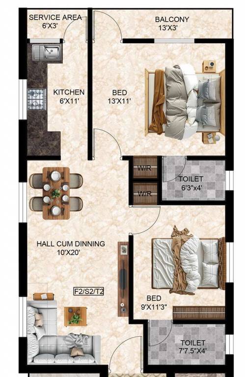 Floor Plan selvadhana residency Floor Plan Floor Plan
