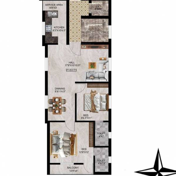  selvadhana-residency Floor Plan Floor Plan