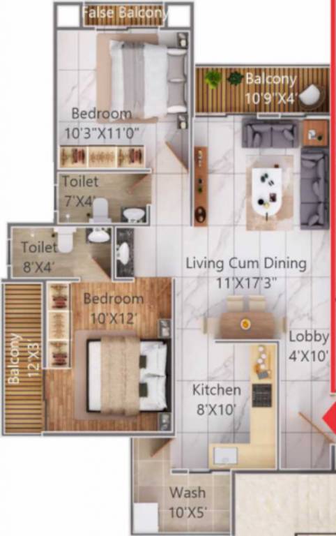  royal dream city 2 Floor Plan Floor Plan