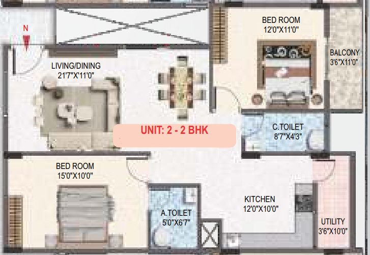 Floor Plan ruthanvi paradise Floor Plan Floor Plan