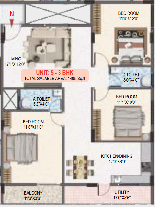 Floor Plan ruthanvi paradise Floor Plan Floor Plan