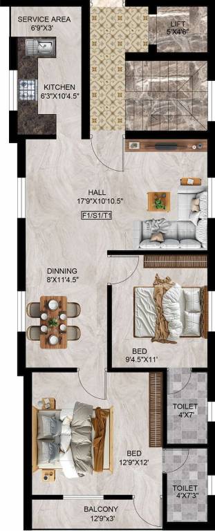 Floor Plan selvadhana residency Floor Plan Floor Plan