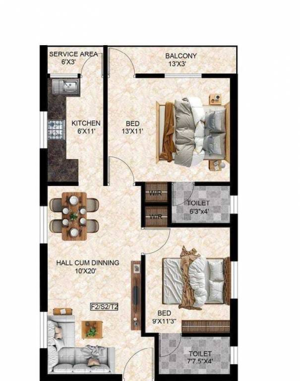 Floor Plan selvadhana residency Floor Plan Floor Plan