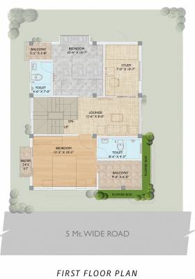  aryan-e-villas Floor Plan First Floor Plan