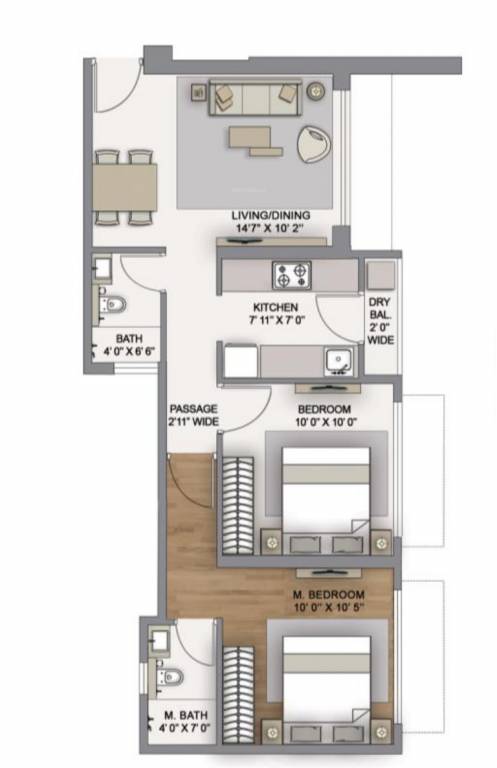 Floor Plan piramal revanta tower 4 Floor Plan Floor Plan