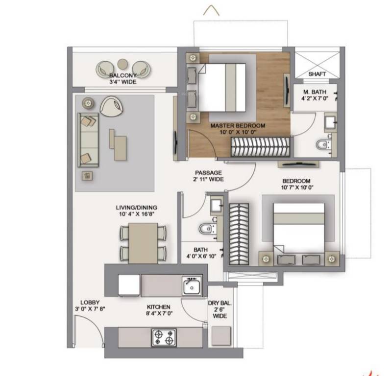 Floor Plan piramal revanta tower 4 Floor Plan Floor Plan