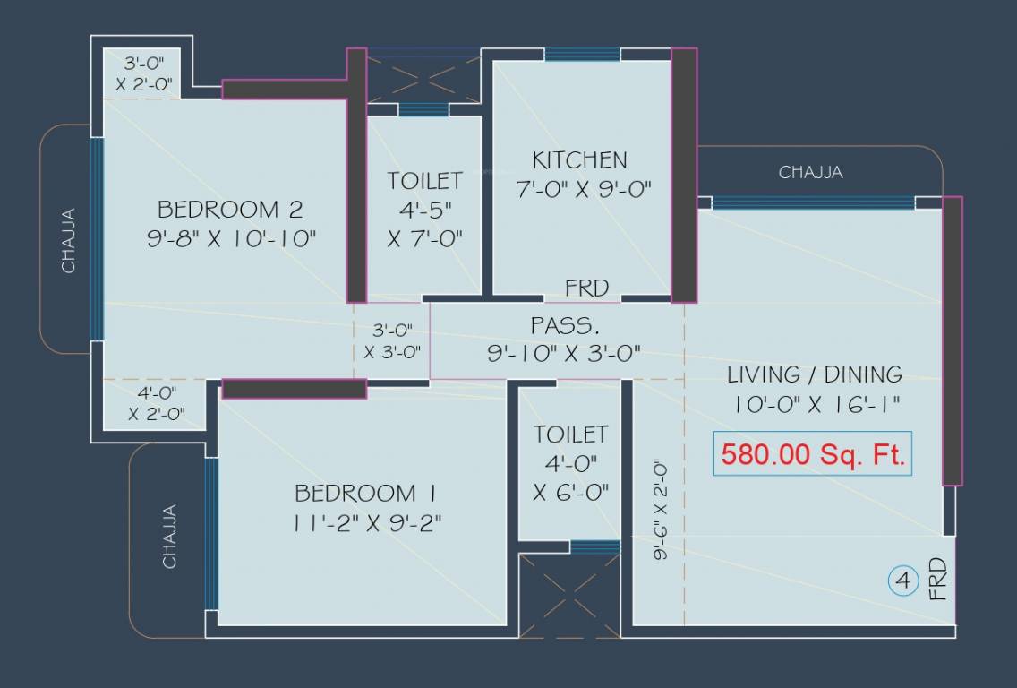 Floor Plan charkop 1 kaveri chsl Floor Plan Floor Plan