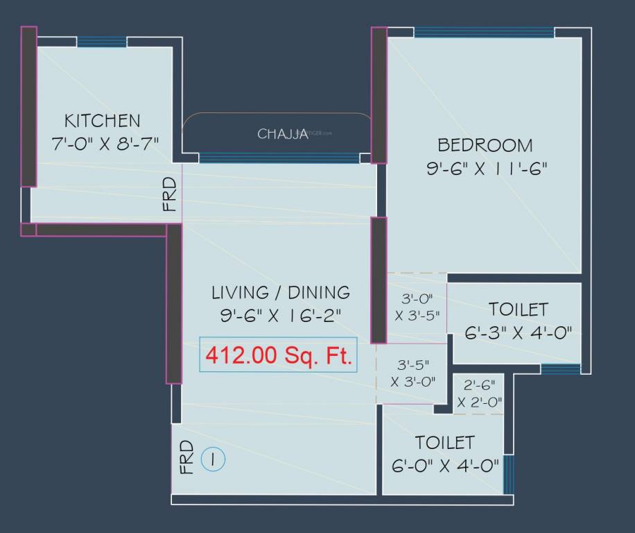 Floor Plan charkop 1 kaveri chsl Floor Plan Floor Plan