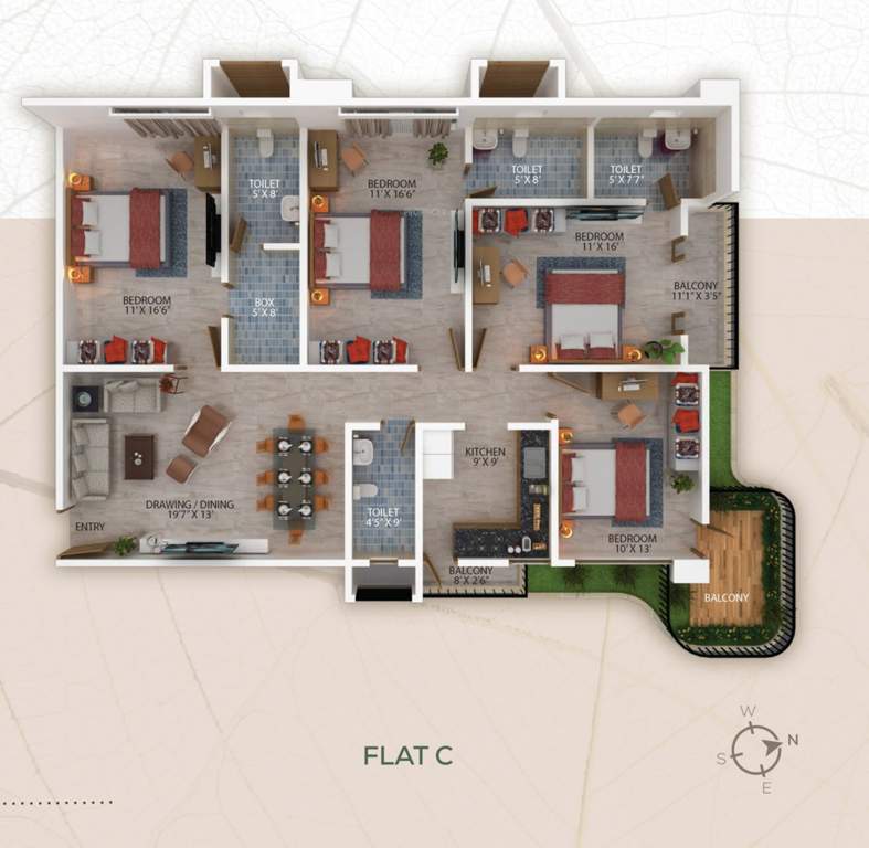  tashi heights Floor Plan Floor Plan