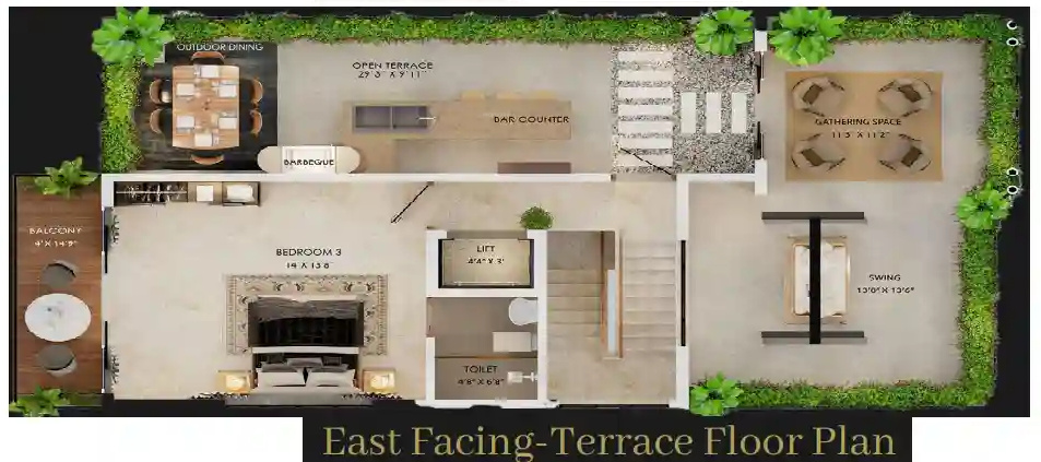 Terrace Floor Plan cinnamon citadel Floor Plan Terrace Floor Plan